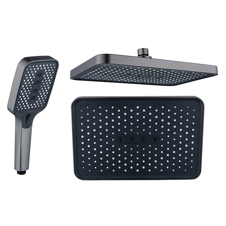 Handheld top spray showerhead