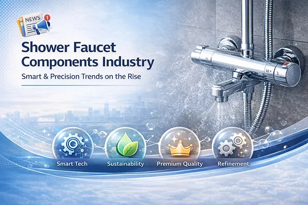 The shower faucet accessories industry is experiencing an upgrade trend: the trend towards intelligence and refinement is significant