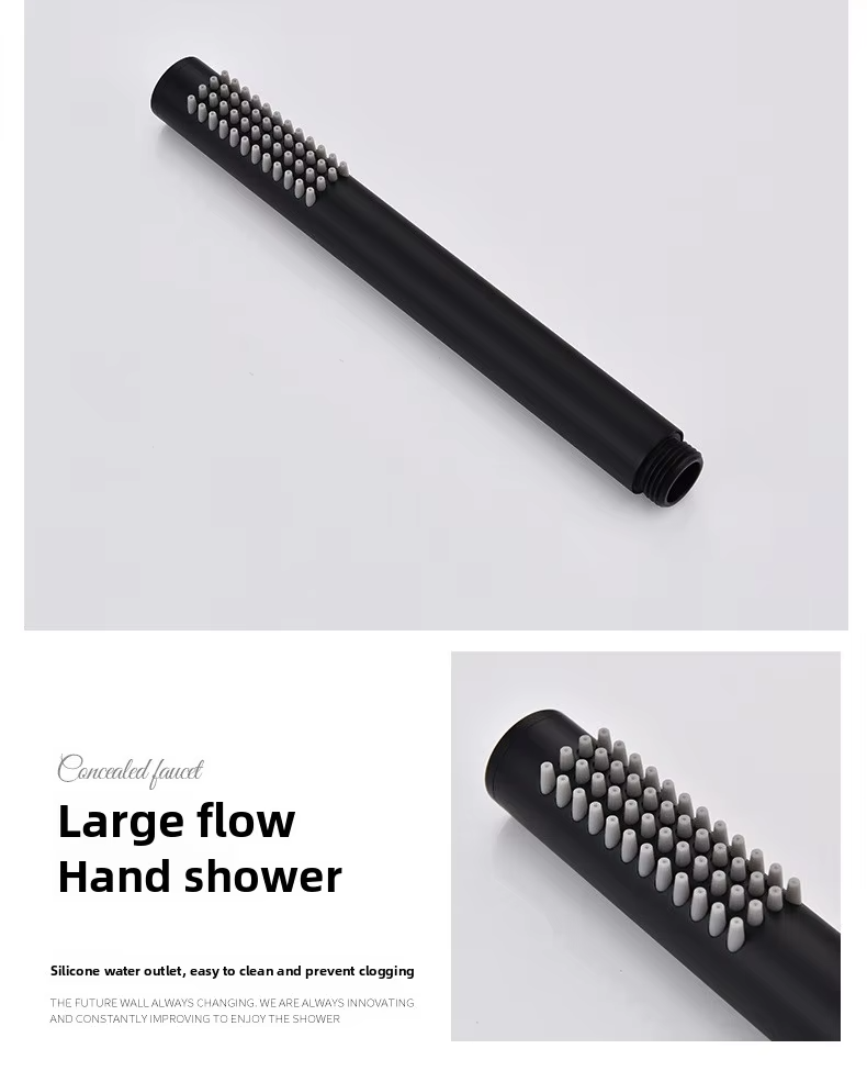 JINNAIYA non sliding bar product shower set shower column outdoor brushed stainless steel modern floor standing single handle hot and cold dual-use