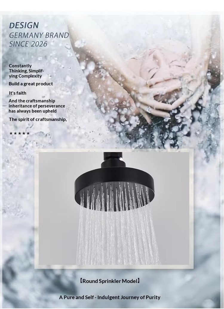 JINNAIYA floor standing outdoor shower faucet brushed stainless steel dual-purpose rain shower set with dual handle ceramic valve core CE SASO UPC certified pool shower column
