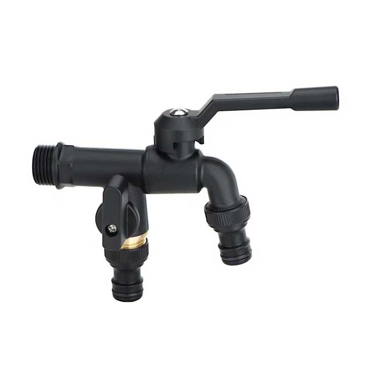 Wholesale faucet, washing machine, all copper garden courtyard, one in two out copper antifreeze outdoor faucet