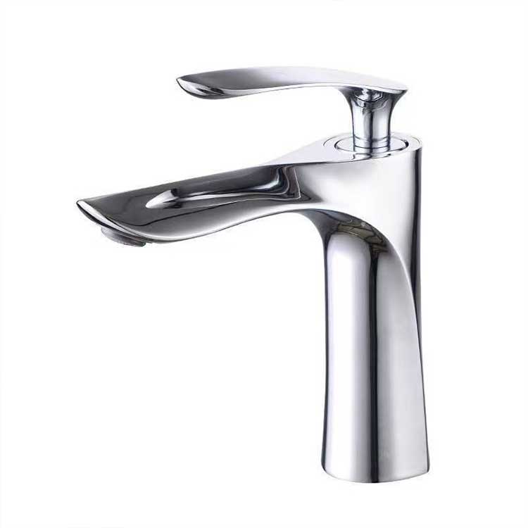 Built in basin faucet, duck tongue basin faucet, washbasin countertop, bathroom cabinet, zinc alloy basin, single hole