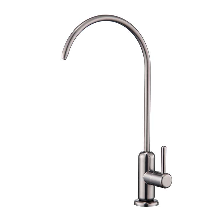 Pure titanium gun gray water purifier faucet, single cold direct drinking water faucet, kitchen water purifier faucet project, foreign trade wholesale
